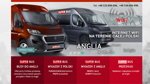 Busy do Anglii