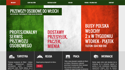 Busy do Włoch